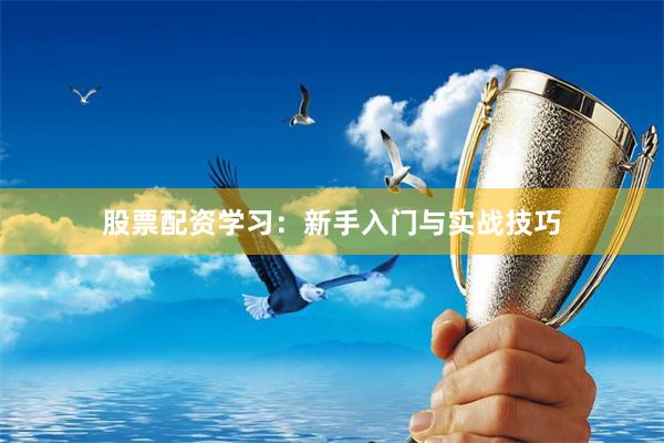 股票配资学习：新手入门与实战技巧